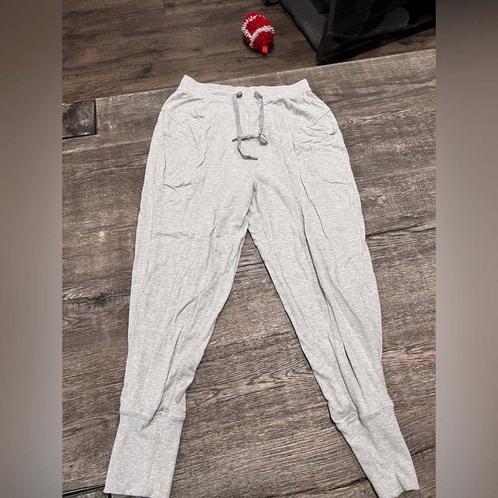 Lululemon Athletica Light Gray Joggers